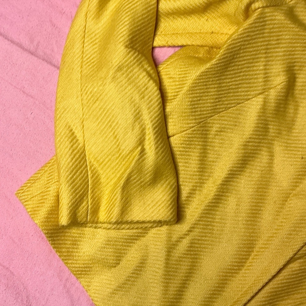 Talbots Vibrant Yellow Blazer - Picture 8 of 11